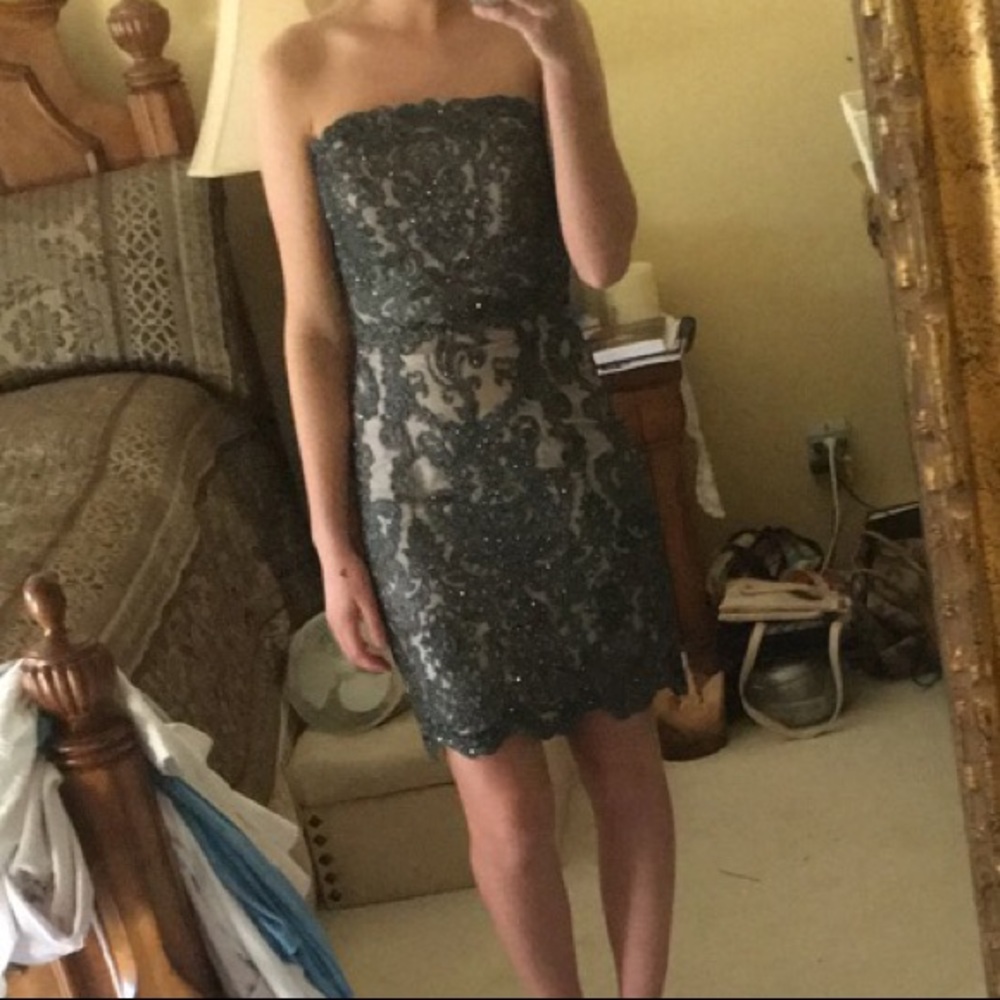 Mon Cheri Homecoming dress